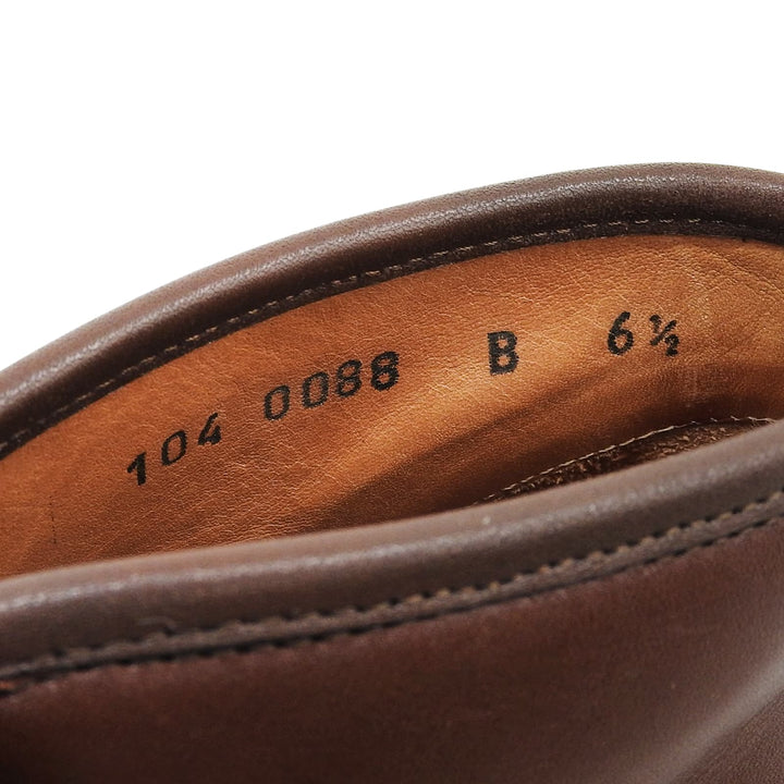 Discounted Excellent GUCCI boots Horsebit U-tip Chukka Brown leather Women 6.5