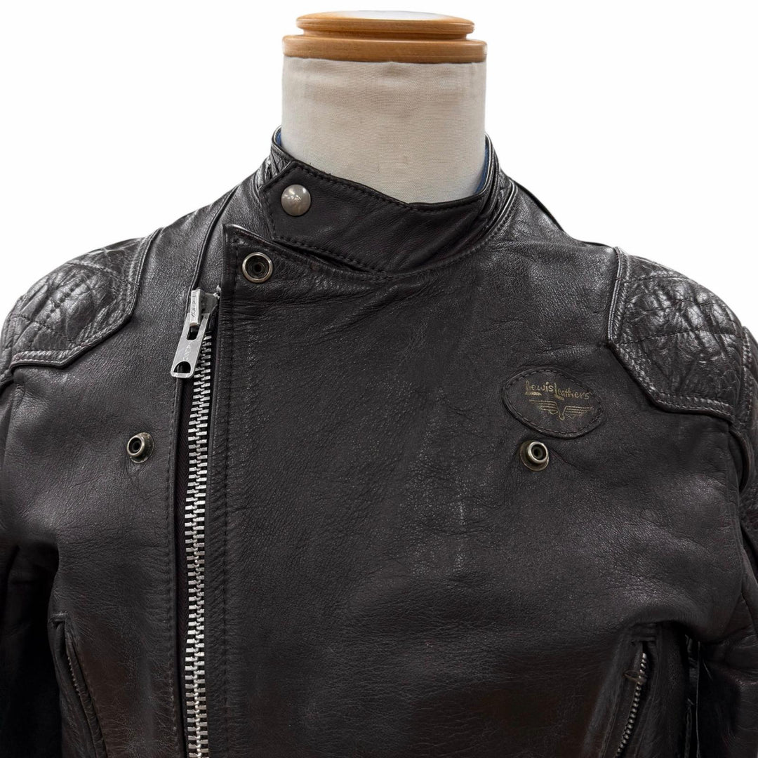 Good Lewis Leathers Leather jacket Super Monza 70s padded