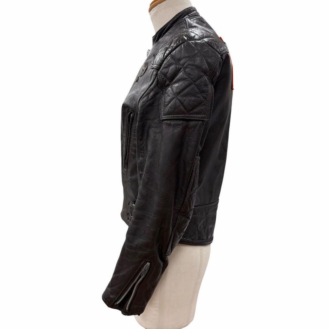 Good Lewis Leathers Leather jacket Super Monza 70s padded