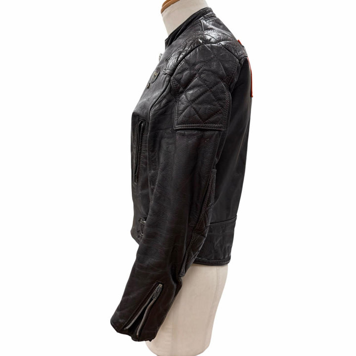Good Lewis Leathers Leather jacket Super Monza 70s padded