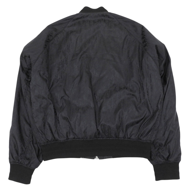 Excellent DIOR Jacket Oblique Reversible Bomber Dark navy Nylon 52 183C432A4462