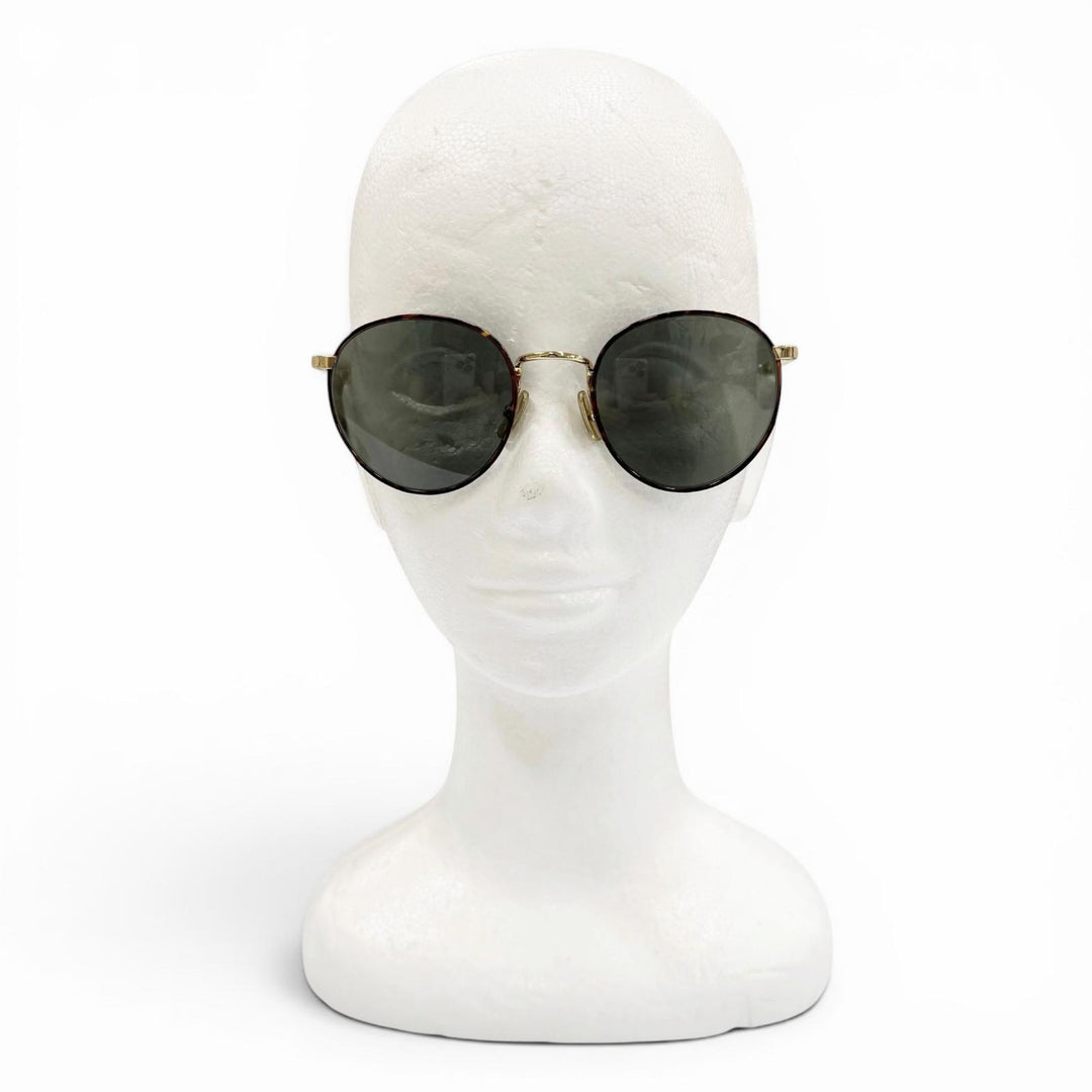 Excellent CELINE sunglasses Marble Pattern Boston Brown Women CL40100U