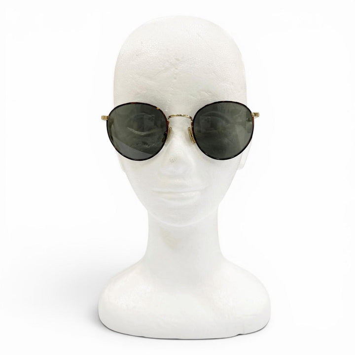 Excellent CELINE sunglasses Marble Pattern Boston Brown Women CL40100U