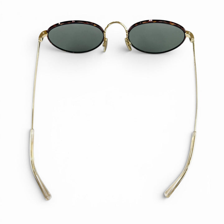 Excellent CELINE sunglasses Marble Pattern Boston Brown Women CL40100U