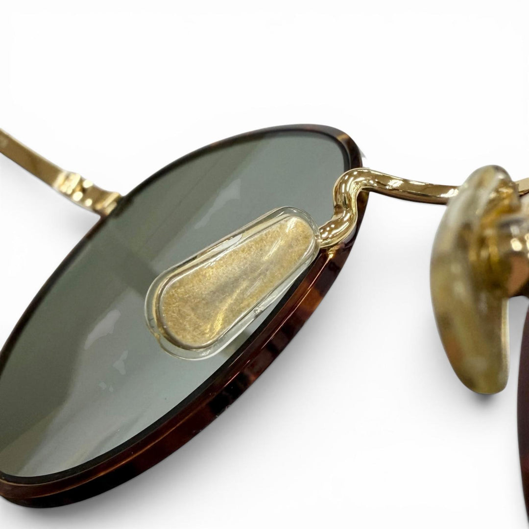 Excellent CELINE sunglasses Marble Pattern Boston Brown Women CL40100U