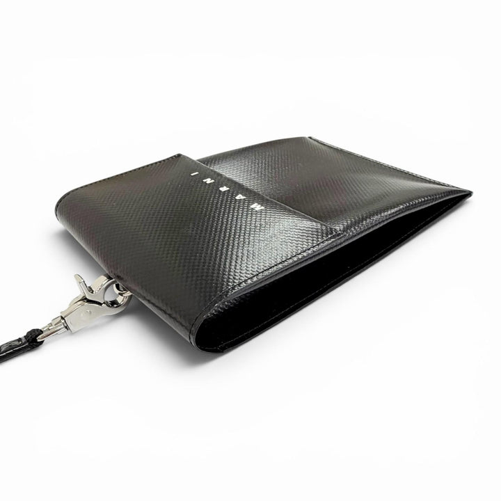 Excellent MARNI Smartphone Shoulder Pouch, Phone Bag, Pouch black TEMI0004A1
