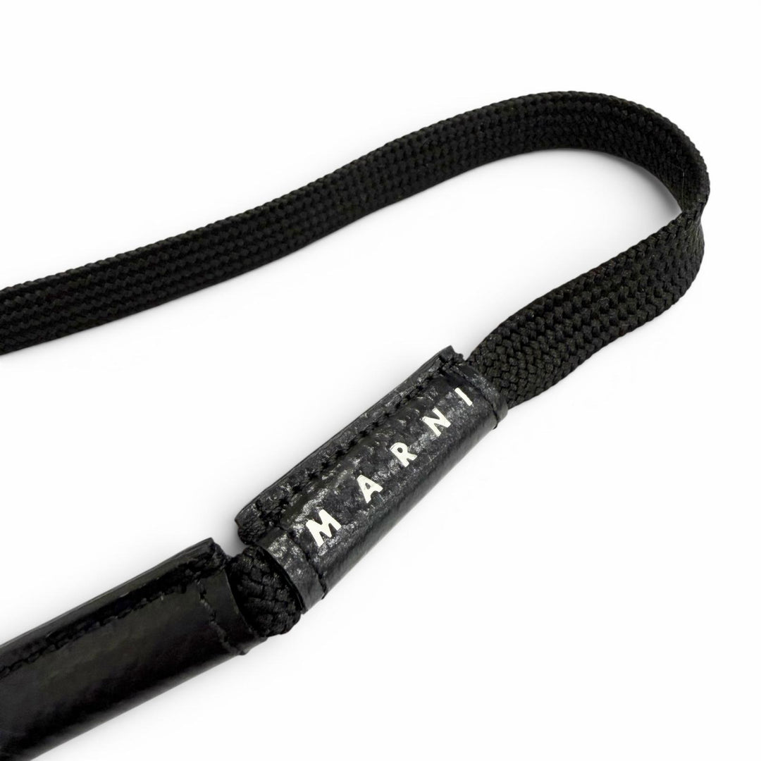 Excellent MARNI Smartphone Shoulder Pouch, Phone Bag, Pouch black TEMI0004A1