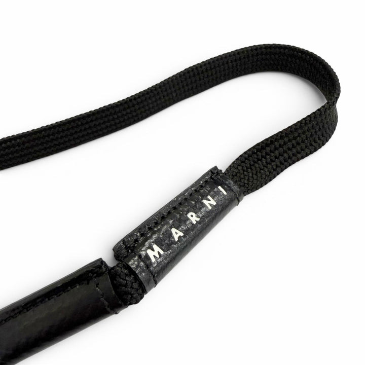 Excellent MARNI Smartphone Shoulder Pouch, Phone Bag, Pouch black TEMI0004A1
