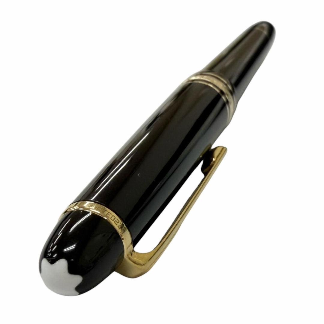 Very Good MONTBLANC fountain pen Meisterstück Classic black 14K mens