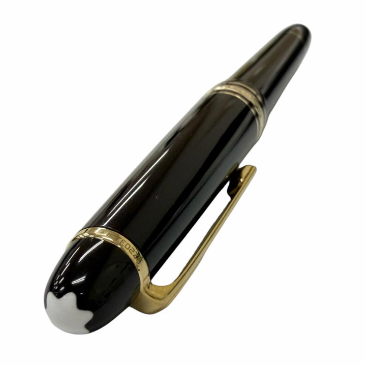 Very Good MONTBLANC fountain pen Meisterstück Classic black 14K mens