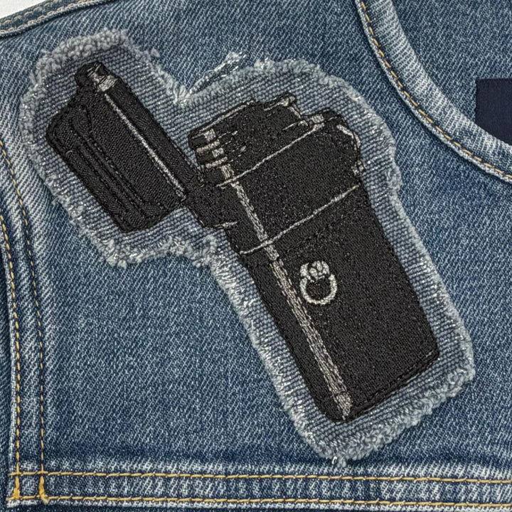 Excellent LOUIS VUITTON Denim Jacket Indigo cotton Women 38 FHVB07DHM