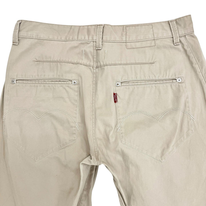 Great JUNYA WATANABE LEVIS Pants Draping pants beige wool mens M WJ-P901
