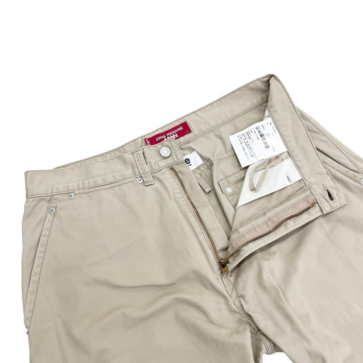 Great JUNYA WATANABE LEVIS Pants Draping pants beige wool mens M WJ-P901