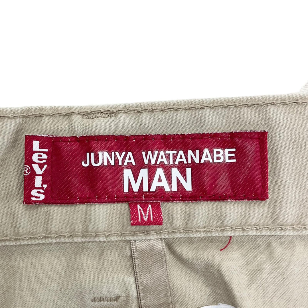 Great JUNYA WATANABE LEVIS Pants Draping pants beige wool mens M WJ-P901