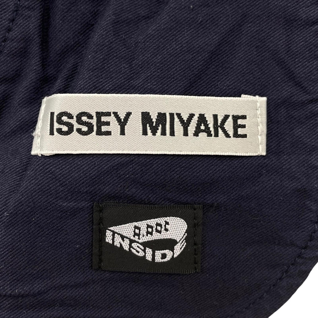Great ISSEY MIYAKE Denim pants Geometric pattern jacquard wool Women 1 IM93FF533