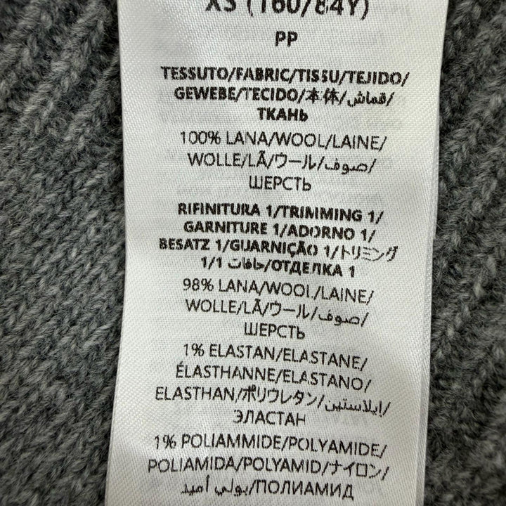 Pristine GUCCI YUKO HIGUCHI knit Japan Exclusive GG Embroidered XS 864156
