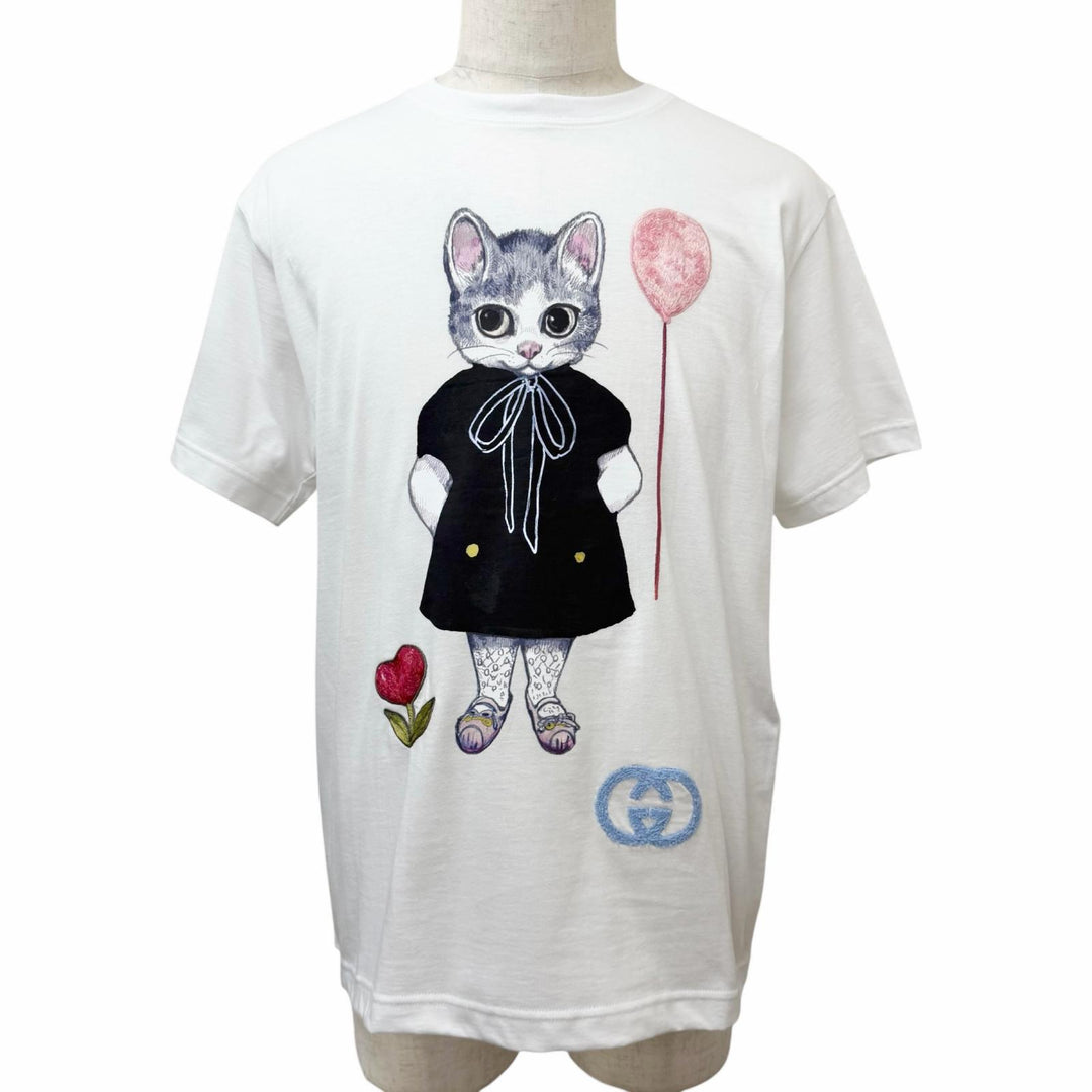 Pristine GUCCI Short sleeve T-shirt Higuchi Yuko Bo Japan Limited Edition