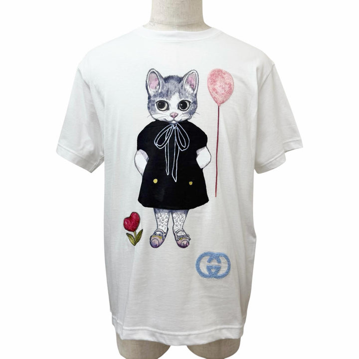 Pristine GUCCI Short sleeve T-shirt Higuchi Yuko Bo Japan Limited Edition
