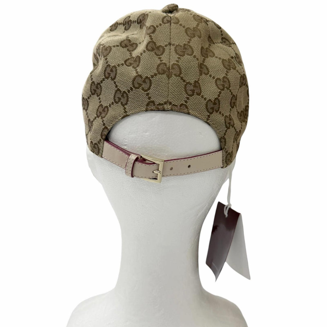 Pristine GUCCI cap Higuchi Yuko Beau & Boris GG Canvas Japan Limited Edition