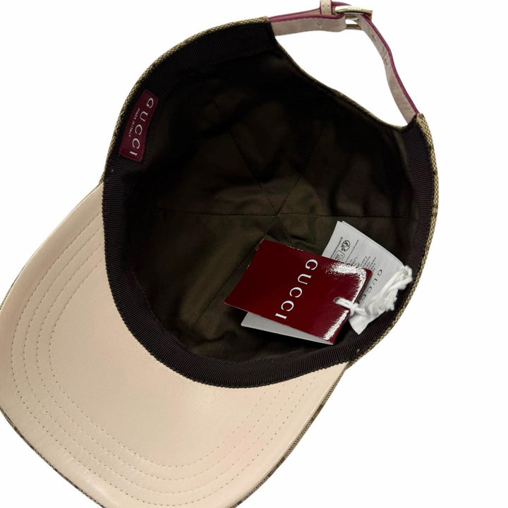 Pristine GUCCI cap Higuchi Yuko Beau & Boris GG Canvas Japan Limited Edition