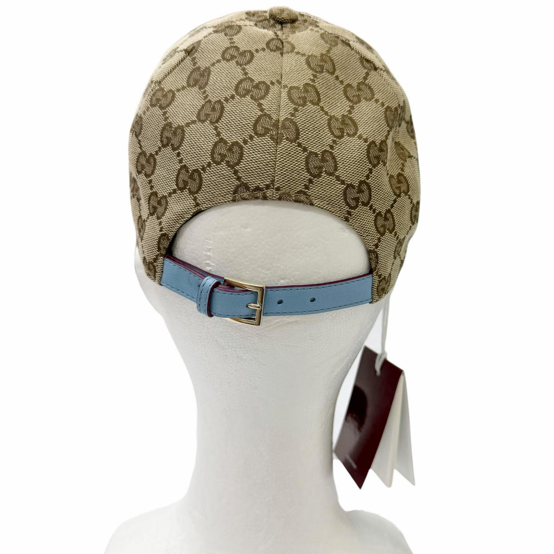 Pristine GUCCI cap Higuchi Yuko Beau Boris GG Canvas Japan Limited Edition