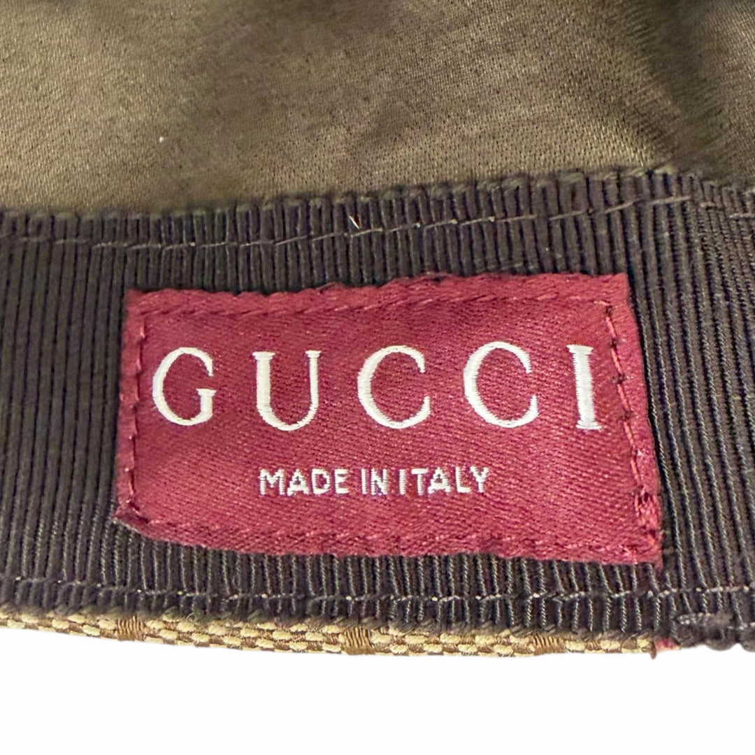 Pristine GUCCI cap Higuchi Yuko Beau Boris GG Canvas Japan Limited Edition