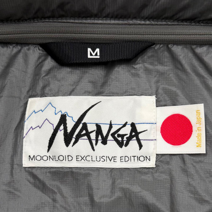 Great NANGA WHITE LABEL Down jacket khaki Nylon mens S