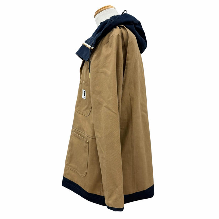 Excellent Sacai Carhartt coat Reversible Coat 3 beige cotton mens 1 24-03390M
