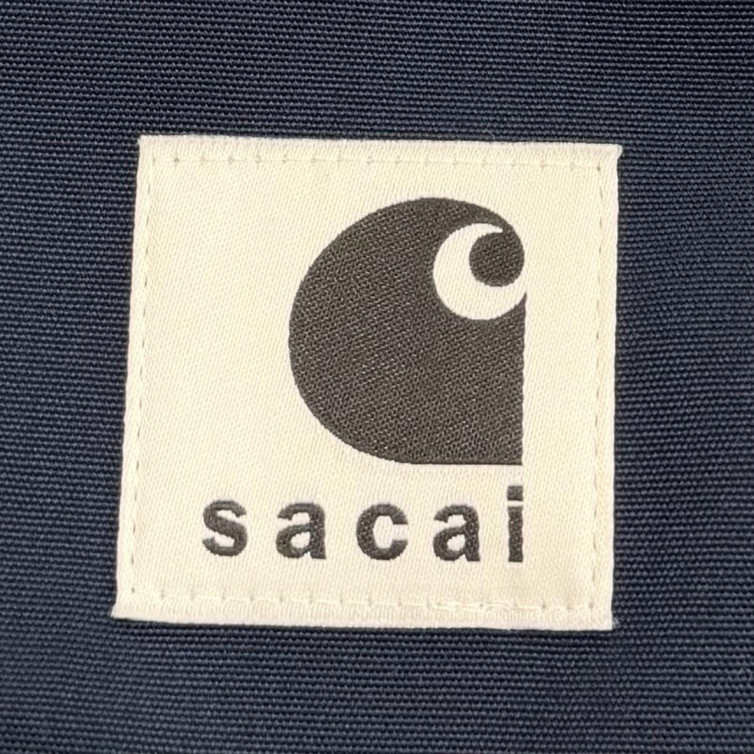 Excellent Sacai Carhartt coat Reversible Coat 3 beige cotton mens 1 24-03390M