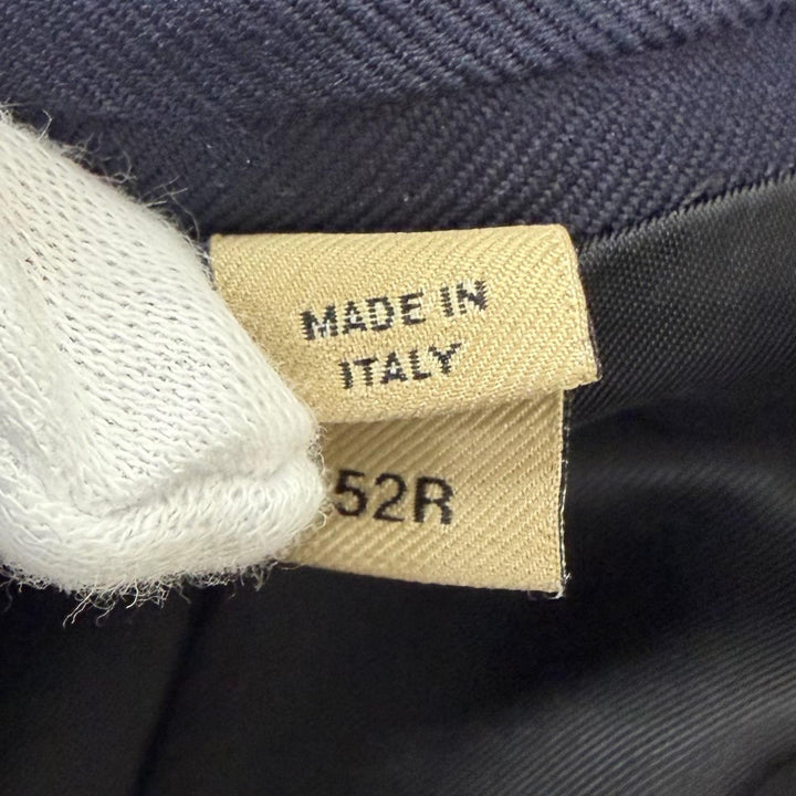 Great BURBERRY suit single Navy wool mens 8001230