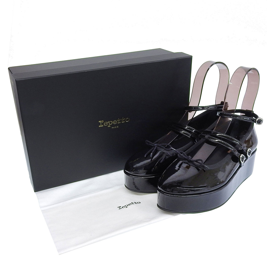 Pristine Repetto pumps cendrillon platform Platform Ankle Strap black Women 38