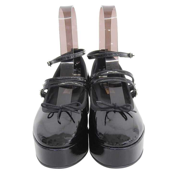 Pristine Repetto pumps cendrillon platform Platform Ankle Strap black Women 38