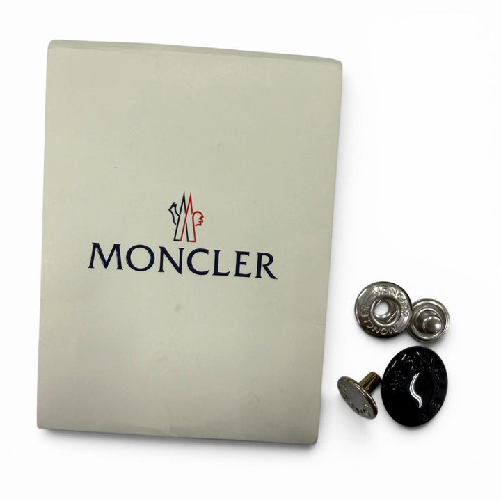 Great MONCLER coat MUTCHE Logo patch and hood black polyester Women 0