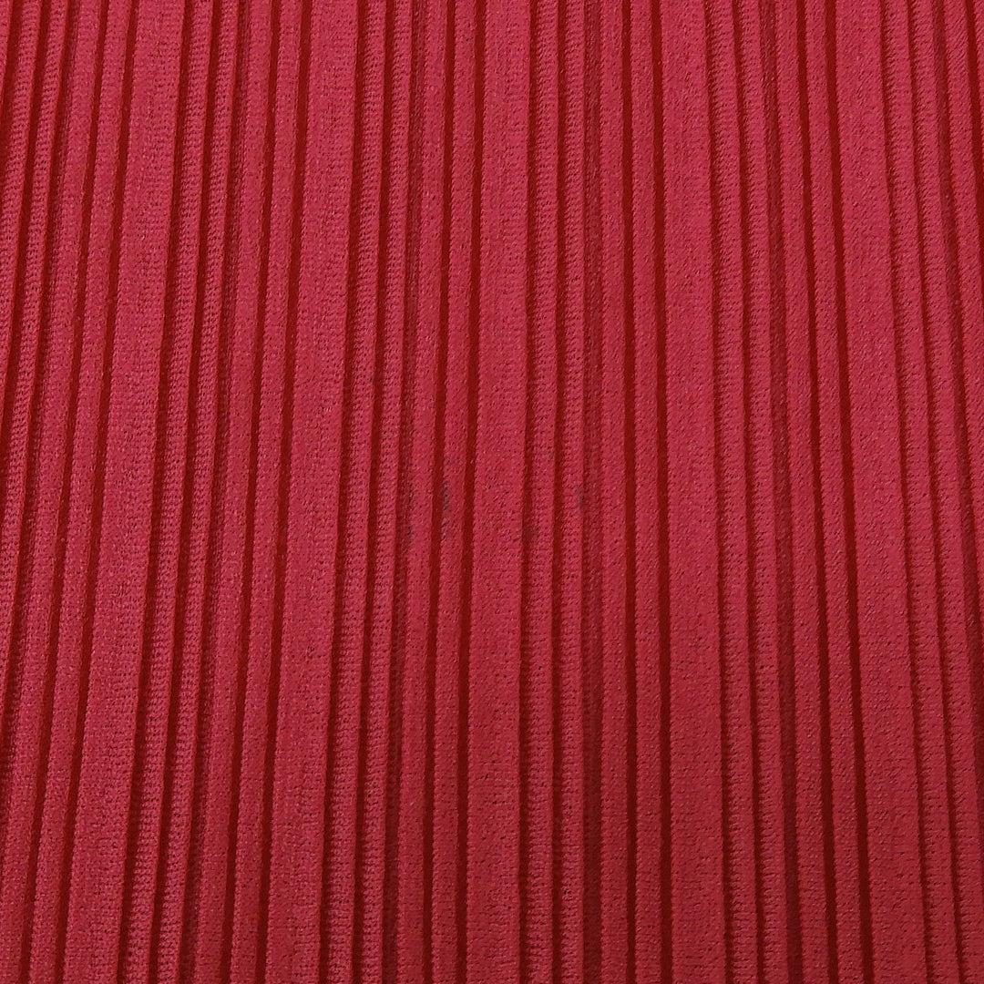 Excellent PLEATS PLEASE tops turtleneck Red polyester Women 3 PP53-FK363