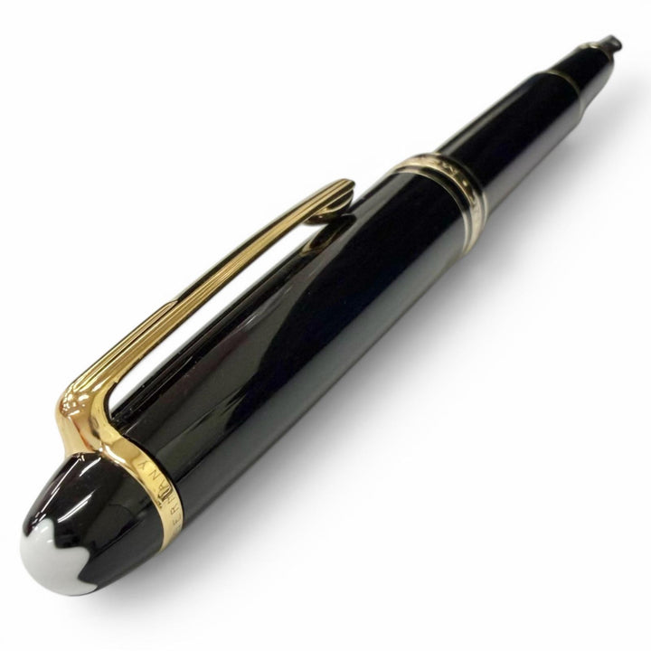 Excellent MONTBLANC fountain pen Meisterstück Classic black 14K mens