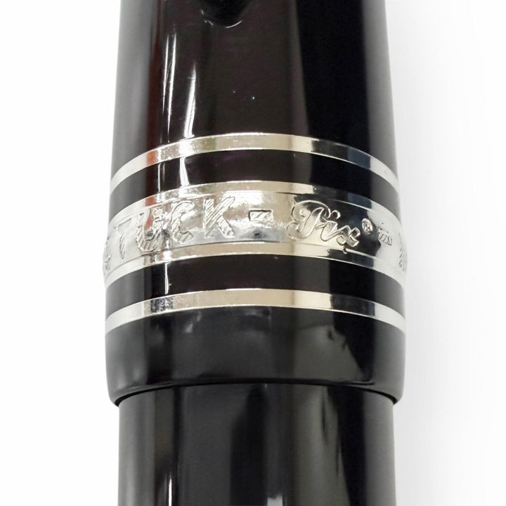 Great MONTBLANC fountain pen Meisterstück 145 Classic Platinum Line