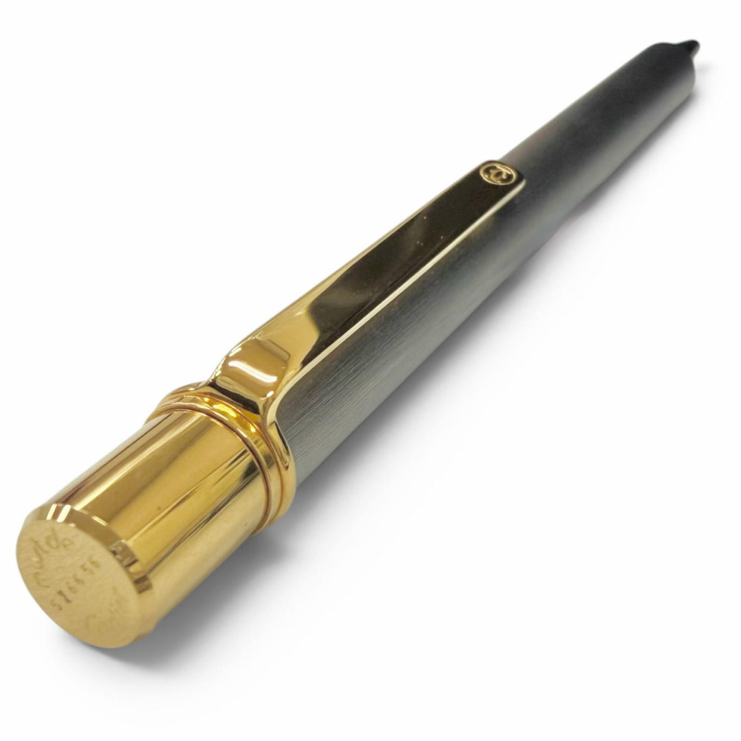 Excellent Cartier Ballpoint pen Must de Cartier Hairline Silver