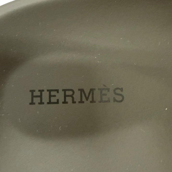 Great HERMES Sandals infrastructure H logo design shower sandals slides khaki