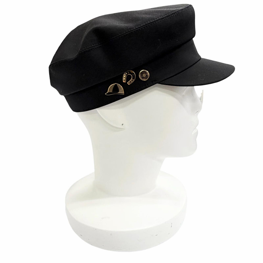 Pristine HERMES Casquette Casquette Vauban Jump Crude Cell Horseshoe 58