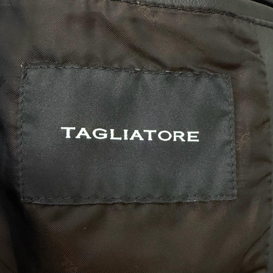 Pristine TAGLIATORE tailored jacket CARSON JP black Sheep leather mens