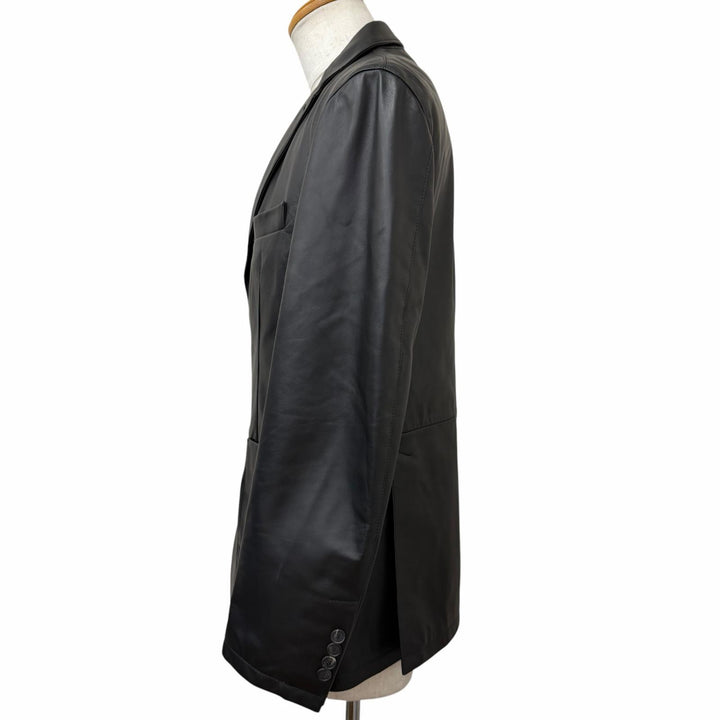 Pristine TAGLIATORE tailored jacket CARSON JP black Sheep leather mens