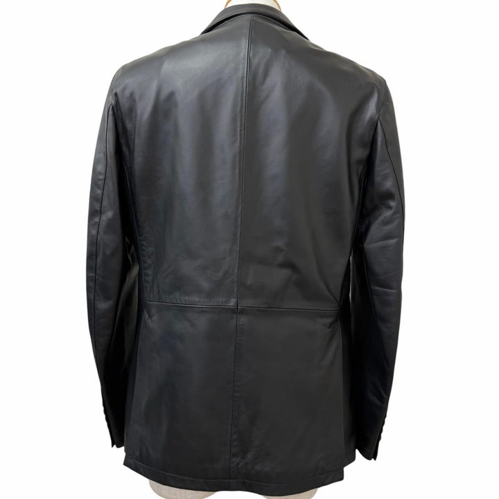 Pristine TAGLIATORE tailored jacket CARSON JP black Sheep leather mens