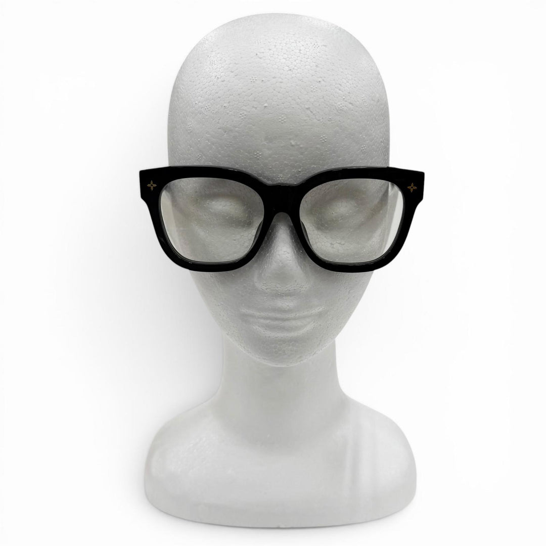 Great LOUIS VUITTON Glasses Optical My Monogram Square black Women Z1633E