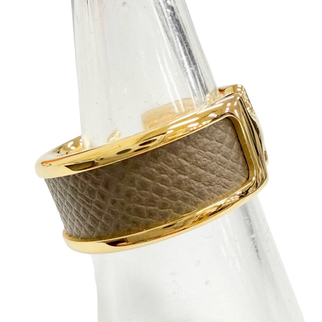 Pristine HERMES Ring ring Ring Olympus PM Vaugham Leather Women