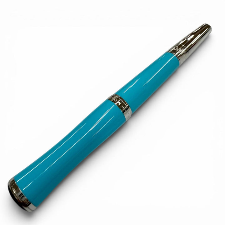 Excellent MONTBLANC fountain pen Maria Callas Special Edition white star 14K