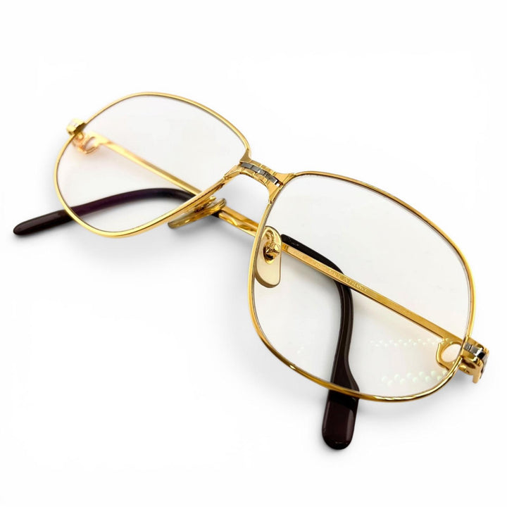 Very Good Cartier Glasses Santos de Cartier teardrop gold plating mens