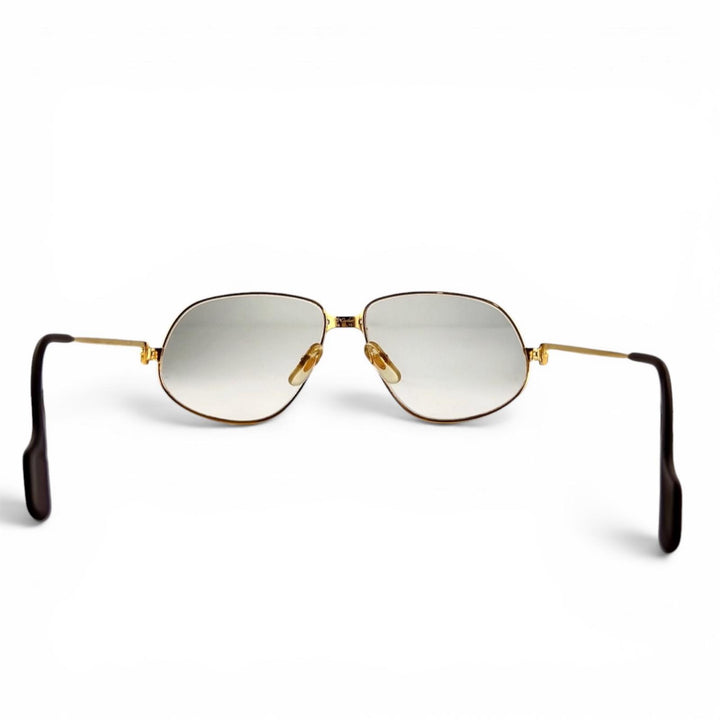 Very Good Cartier Glasses Santos de Cartier teardrop gold plating mens