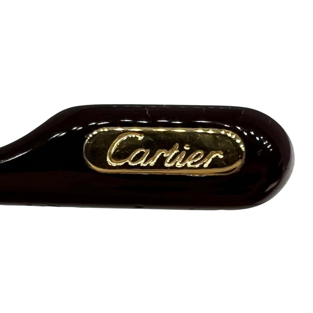 Very Good Cartier Glasses Santos de Cartier teardrop gold plating mens