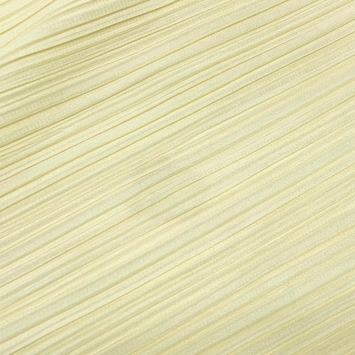 Great PLEATS PLEASE one piece Pleated Ivory polyester Women 2 PP71-JH167