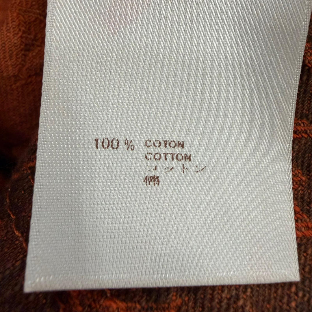 Great LOUIS VUITTON coat Monogram Denim Gradient Orange cotton Women 34